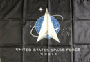 Space Force Flag – 4x6 ft | Double Sided Knit Nylon | Brass Grommets | Custom Made