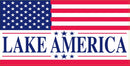 Lake America 'American Flag' Bumper Sticker | Made in USA | Shipping Now