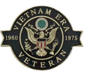 American Vietnam Era Veteran 1960 1975 USA Pins Expertly Embossed (US Military)