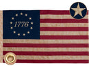 American Flags Vintage 100% Nylon Black Friday Blowout Sale 3x5 Embroidered Wholesale Real Brass Grommets