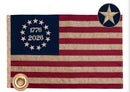 American Flags Vintage 100% Nylon Black Friday Blowout Sale 3x5 Embroidered Wholesale Real Brass Grommets