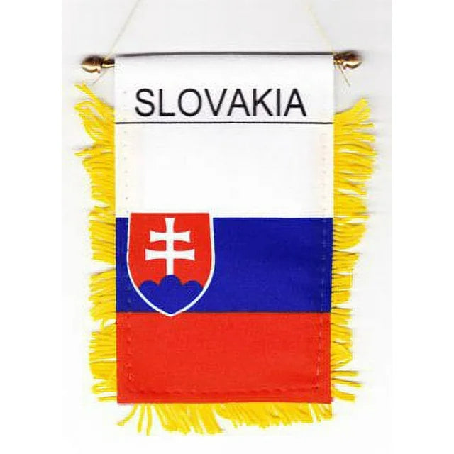 Slovakia Flag Mini Banner