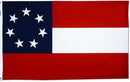 1st National Stars & Bars 30'x50' Feet Flag 600D Canvas 7 Stars Premium
