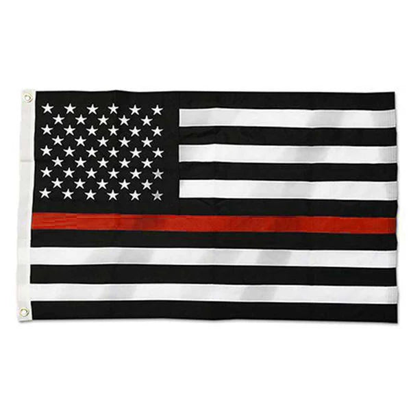 Fire Fighter Official USA Memorial Volunteer Flag 3x5 Feet 68D Nylon