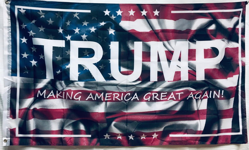 Trump Making America Great Again! M A G A USA 3'X5' Flag Rough Tex® 68D Nylon