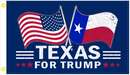 Texas For Trump USA Texas 3'X5' Flag ROUGH TEX® 100D