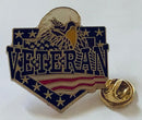 Veteran Eagle Lapel Pin American USA Military Pins