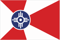 Wichita Kansas 3x5 Feet Flag Made to Order