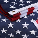 Christmas 2025 2025 American Flags 250th Anniversary Sale 3x5 Feet USA 100% Nylon Flags Sewn Stripes Embroidered Stars Brass Grommets Stock Up & Save Limited Quantity on Hand