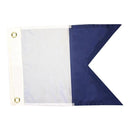 International Maritime Signal Flags Size 7 3'x3' Rough Tex Nylon Brass Grommets Outdoor Use