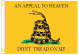 Gadsden An Appeal To Heaven 12"x18" Double Sided Flag ROUGH TEX® 100D With Grommets