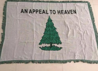 American Woven Cotton Blanket Collection:  USA Flag Blanket, An Appeal To Heaven, Gadsden Don't Tread on Me, Betsy Ross & Second 2nd Amendment Americana Afghans