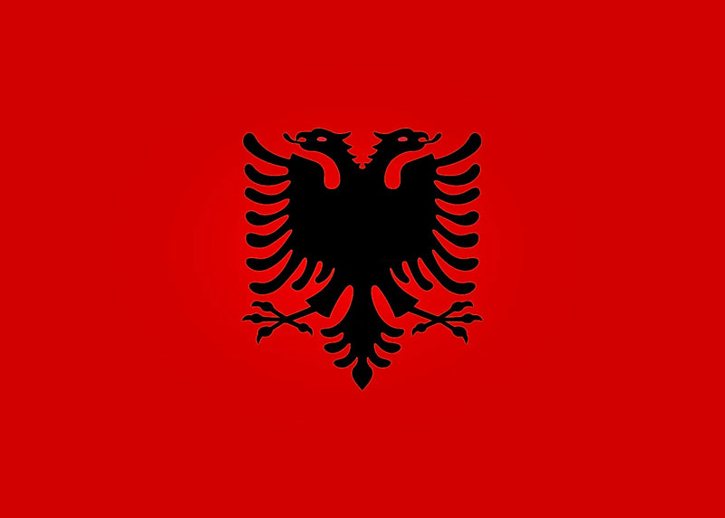 144 Count Case of Albania 3'x5' Flag ROUGH TEX® POLYESTER