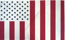 US Civil Peace 4"x6" Desk Flags Mounted on 10" Staffs