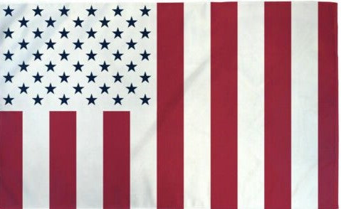 US Civil Peace 4"x6" Desk Flags Mounted on 10" Staffs