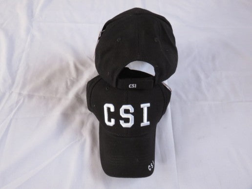 Csi Graduation Cap CSI Black Embroidered Cap