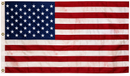 American Flags Large 10x15 Feet 100% Nylon USA Flags Heavy Duty White Stripes Contact With Red Dye Defects Clearance Sale