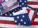 USA Flag Valley Forge Best Commercial Grade 100% Cotton 3'x5' American embroidered stars & sewn stripes Made In U.S.A.