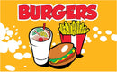 Burgers 3'X5' Flag ROUGH TEX® 100D