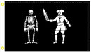 Bart Roberts Pirate 3'X5' Flag ROUGH TEX® 100D