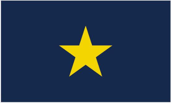 Burnet's Texas 1837 3'X5' Flag ROUGH TEX® 100D