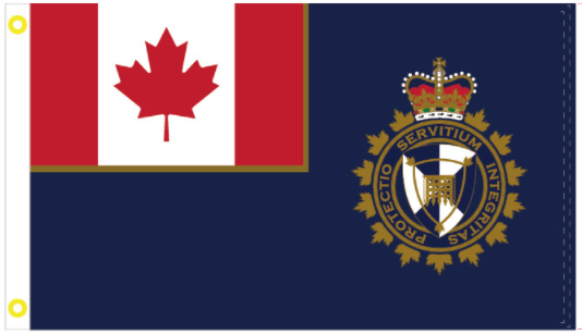 Canadian Border Service 3'X5' Flag ROUGH TEX® 100D