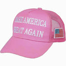 Make America Great Again Pink Mesh Summer Caps