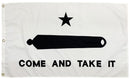 Gonzales Come And Take It 4'x6' Embroidered Flag ROUGH TEX® Cotton