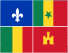 Creole 12"x18" Flag ROUGH TEX® 100D With Grommets