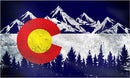 Colorado Rocky Mountains 3'X5' Flag ROUGH TEX® 100D