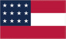 CSA Naval Ensign 12 Stars 3'X5' Flag ROUGH TEX® 100D