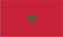 Morocco 3'X5' Flag ROUGH TEX® 100D