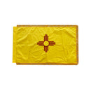 United States 56 Flags Set 3x5 Feet Cotton Gold Fringe Sleeve Premium Indoor Use One of Each American State & all Six U.S.A. Territories