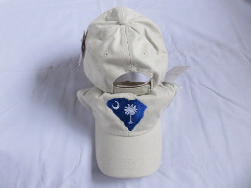 South Carolina Khaki Embroidered Cap