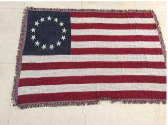 American Woven Cotton Blanket Collection:  USA Flag Blanket, An Appeal To Heaven, Gadsden Don't Tread on Me, Betsy Ross & Second 2nd Amendment Americana Afghans