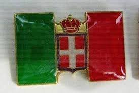 Italy Royal Flags Lapel Pin Italian American Historic