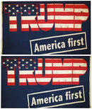 President Trump 2024 American First Flag USA 3'X5' Double Sided Flags Rough Tex® 100D
