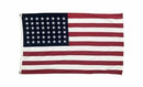 American 48 Stars 5x9.5 Feet USA Flag 600D Embroidered 2Ply Polyester
