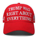 Trump Was Right About Everything! Sale Price Red Mesh Back 45 47 USA Caps