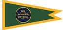 US Border Patrol Flags Desk Pennant Indoor Outdoor