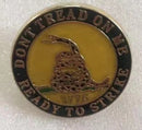 Don't Tread On Me Ready To Strike Lapel Pin