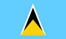 Saint Lucia 3'X5' Flag ROUGH TEX® 68D