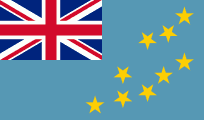 Tuvalu 3'X5' Flag ROUGH TEX® 68D