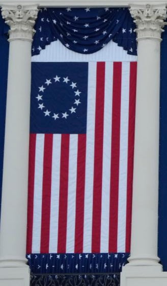 Betsy Ross American 13 Stars 1776 USA Flag All Sizes 100% Nylon