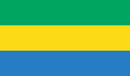 Gabon 3'X5' Flag ROUGH TEX® 68D