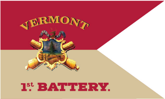 Vermont 1st Battery 2'x3' Flag ROUGH TEX® 100D