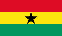 Ghana 3'X5' Flag ROUGH TEX® 68D