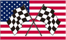 USA Checkered Flags 3'X5' Flag ROUGH TEX® 100D