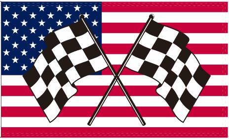 USA Checkered Flags 3'X5' Flag ROUGH TEX® 100D