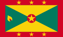 Grenada 3'X5' Flag ROUGH TEX® 68D